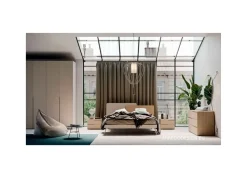 Camera da letto Loli Orme in laminato a prezzo Outlet