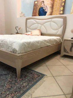 Camera da letto Luna  Artigianale in legno a prezzo Outlet