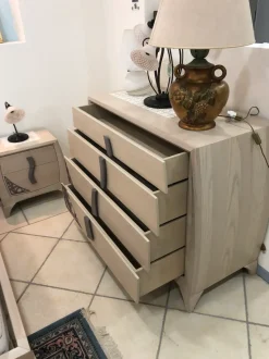 Camera da letto Luna  Artigianale in legno a prezzo Outlet