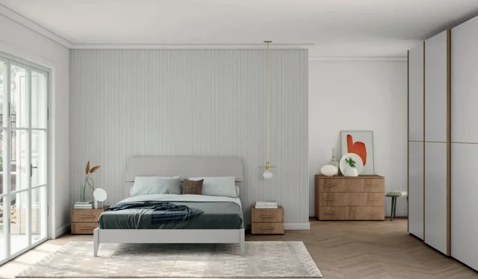 Camera da letto M103 Colombini casa in laminato a prezzo ribassato