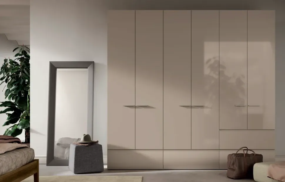 Camera da letto M104 Colombini casa in laminato a prezzo ribassato