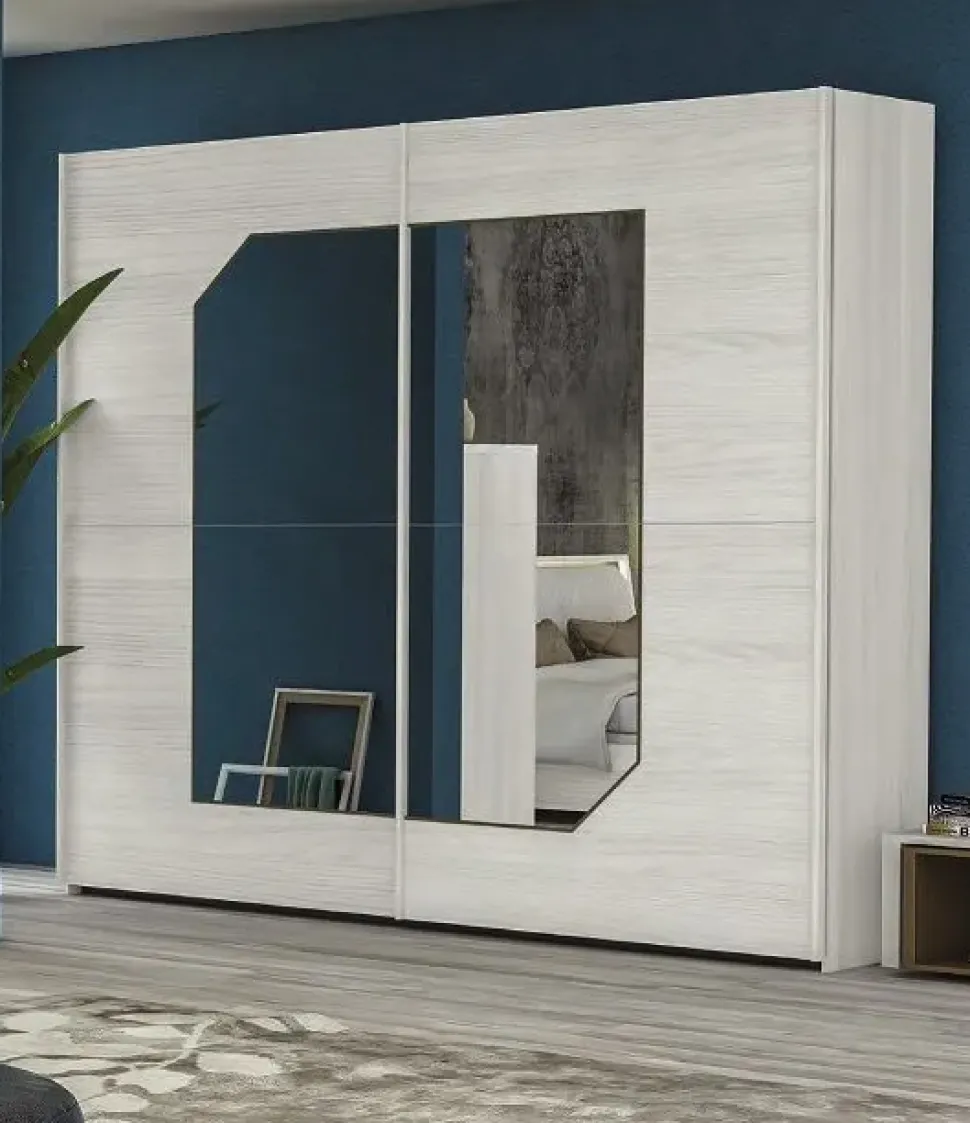 Camera da letto Md work Camera techno design italy a prezzo scontato in laminato