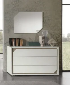 Camera da letto Md work Camera techno design italy a prezzo scontato in laminato