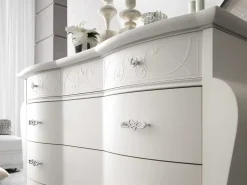 Camera da letto Md work Camera completa luxury frassino bianco  a prezzo scontato in legno