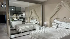 Camera da letto Mirror Artigianale in laccato opaco in Offerta Outlet
