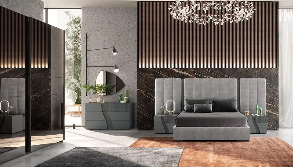 Camera da letto Mod. titanio comp.02 Artigianale a prezzo ribassato