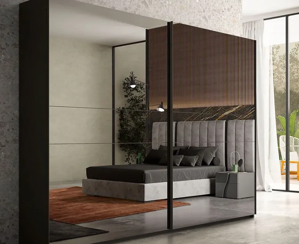 Camera da letto Mod. titanio comp.02 Artigianale a prezzo ribassato