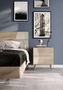 Camera da letto Night 107  Mottes selection in laminato in Offerta Outlet