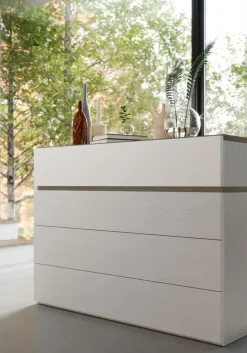 Camera da letto Night 103 Mottes selection in laminato a prezzo Outlet