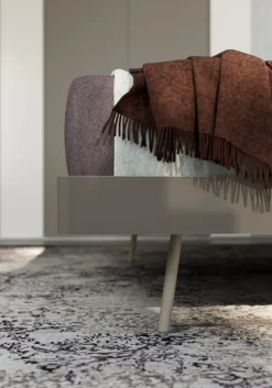 Camera da letto Night 103 Mottes selection in laminato a prezzo Outlet