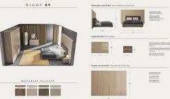 Camera da letto Night 09 power Zg mobili a un prezzo imperdibile