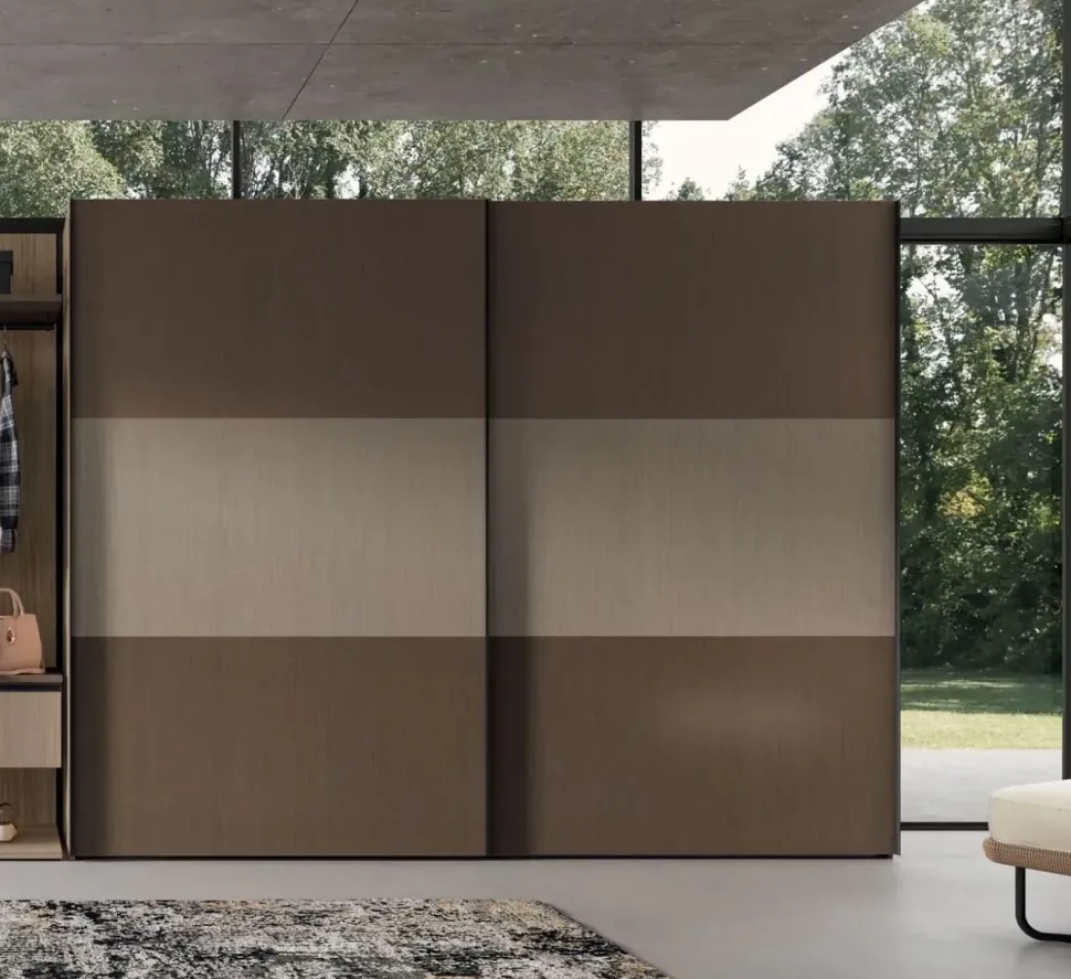 Camera da letto Night 03 power Zg mobili in laminato a prezzo ribassato