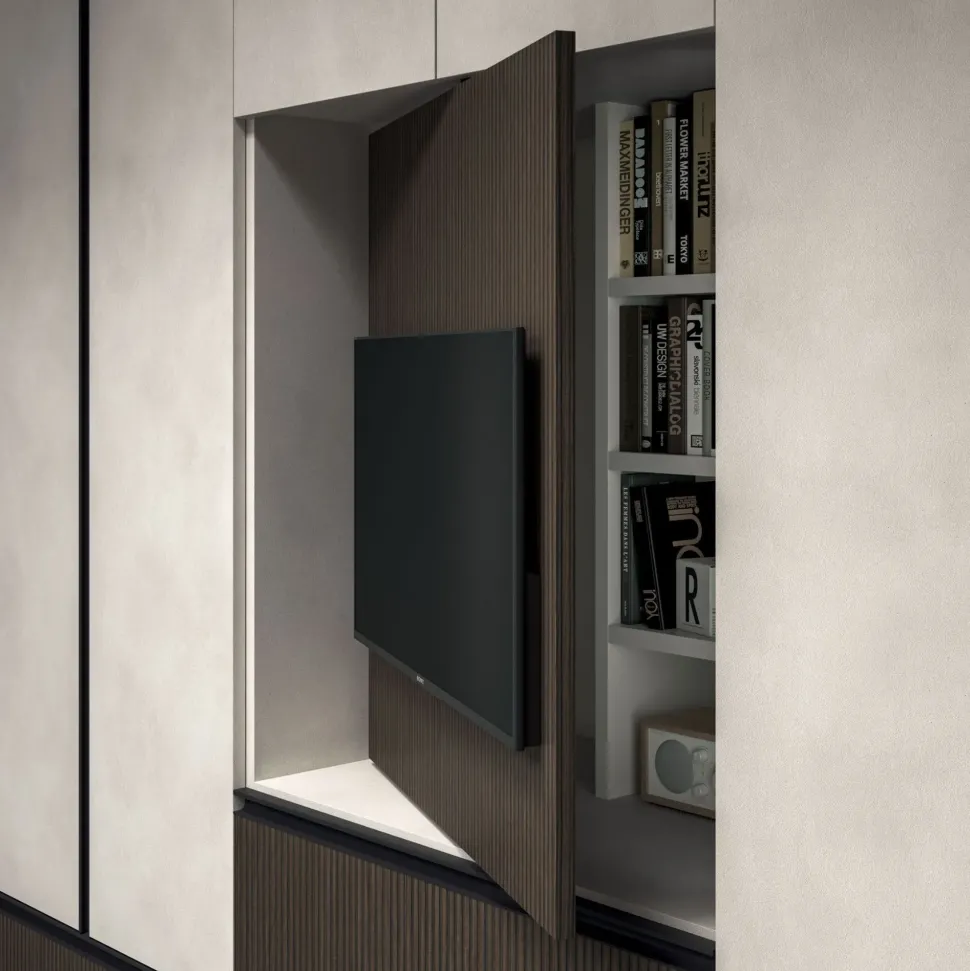 Camera da letto Night 04 power Zg mobili in laminato a prezzo scontato