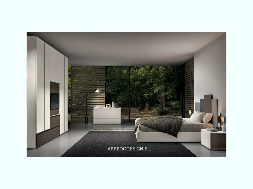 Camera da letto Night 04 power Zg mobili a un prezzo imperdibile