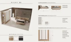 Camera da letto Night 11 power Zg mobili a un prezzo vantaggioso