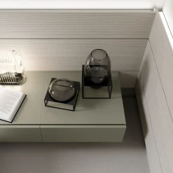 Camera da letto Night 01 power Zg mobili in laminato in Offerta Outlet