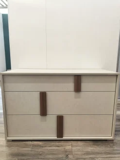 Camera da letto Nuvola Giessegi in laminato a prezzo Outlet