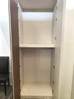 Camera da letto Nuvola Giessegi in laminato a prezzo Outlet