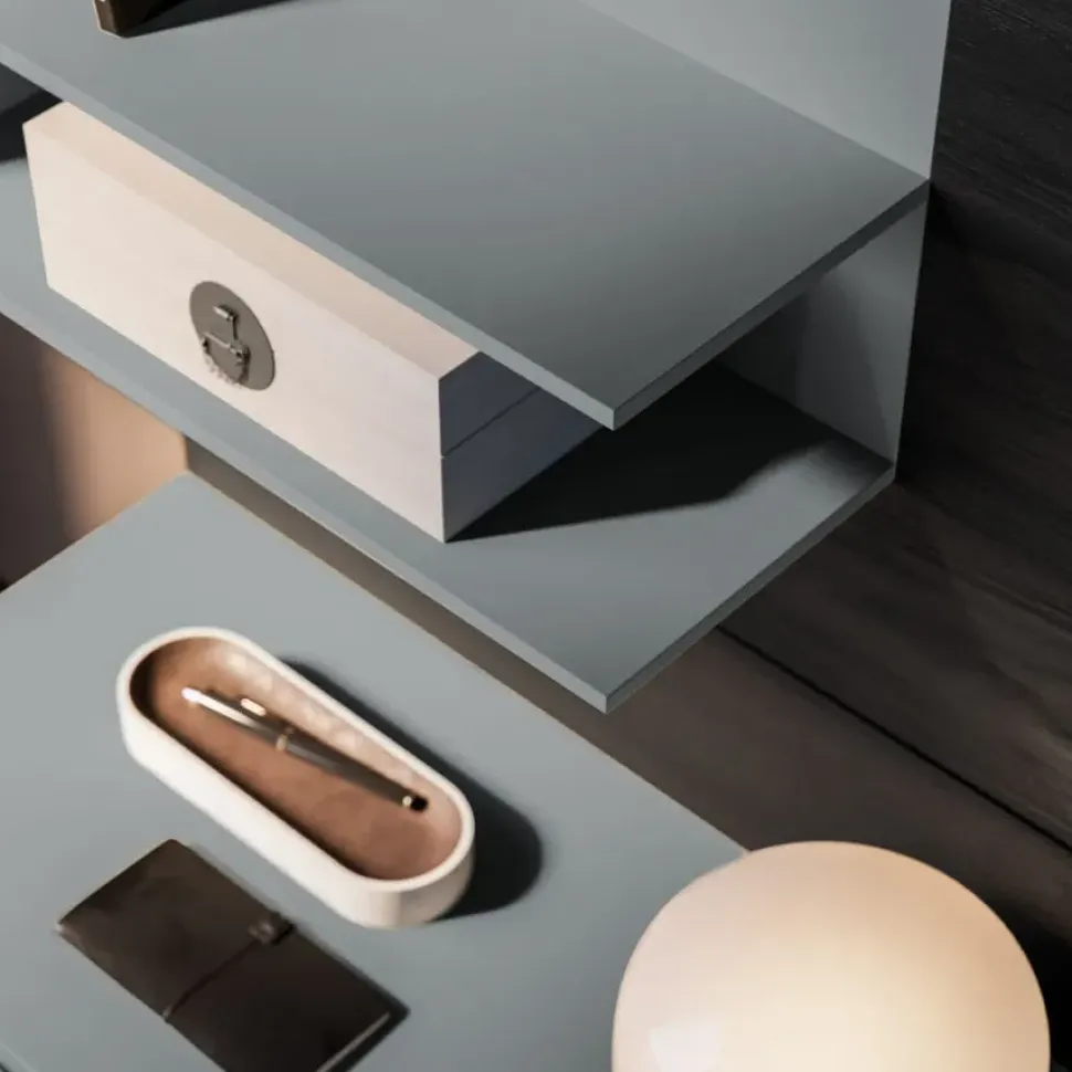 Camera da letto Orme Giako compongo night 07 a prezzo scontato in laccato opaco