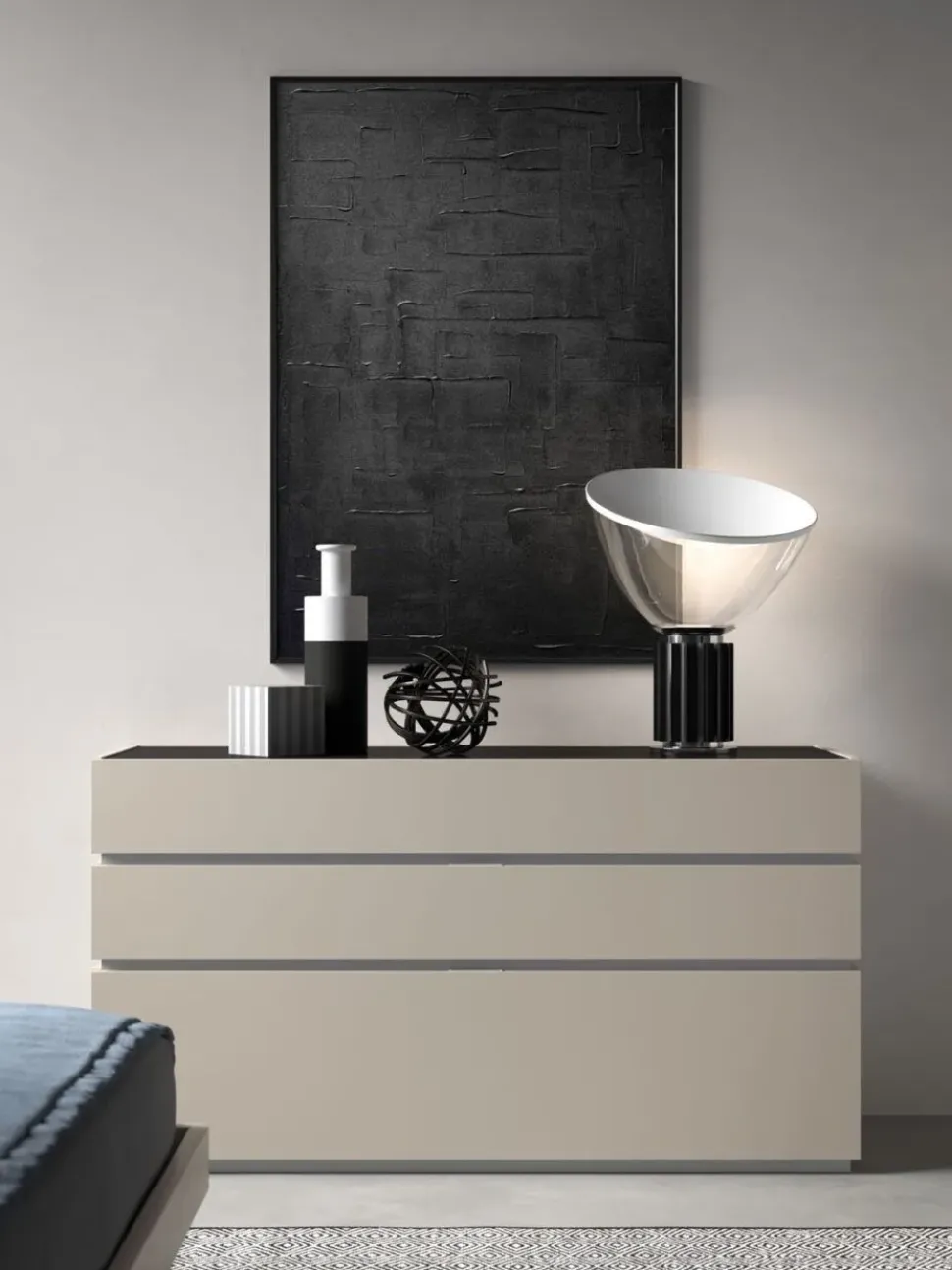 Camera da letto Orme Lego a prezzo scontato in laminato