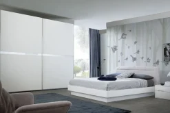 Camera da letto Perugia S75 in laccato opaco a prezzo scontato