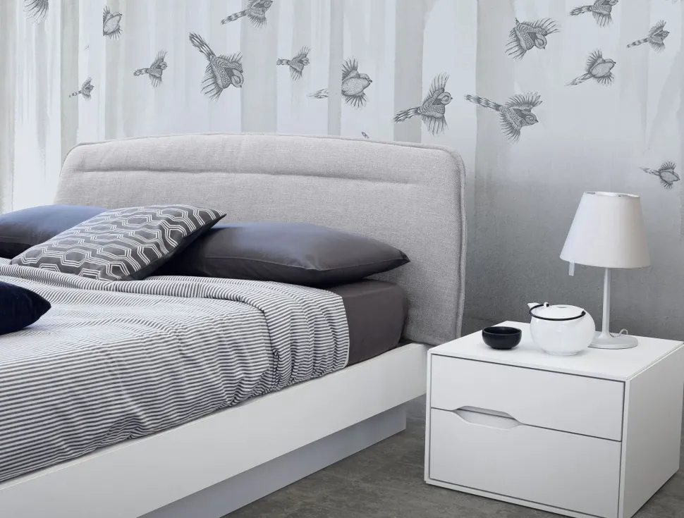 Camera da letto Perugia S75 in laccato opaco a prezzo scontato