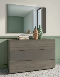 Camera da letto Ptn309 Santalucia in legno a prezzo Outlet