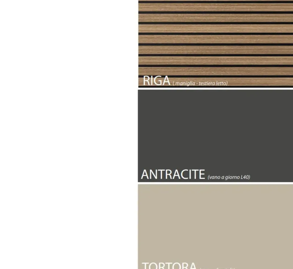 Camera da letto R08 Artigianale in laminato a prezzo scontato