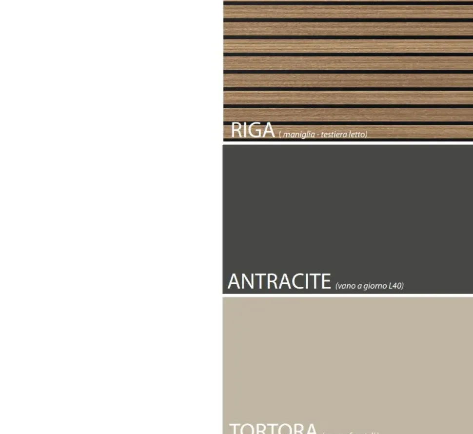 Camera da letto R01 Artigianale in laminato a prezzo scontato