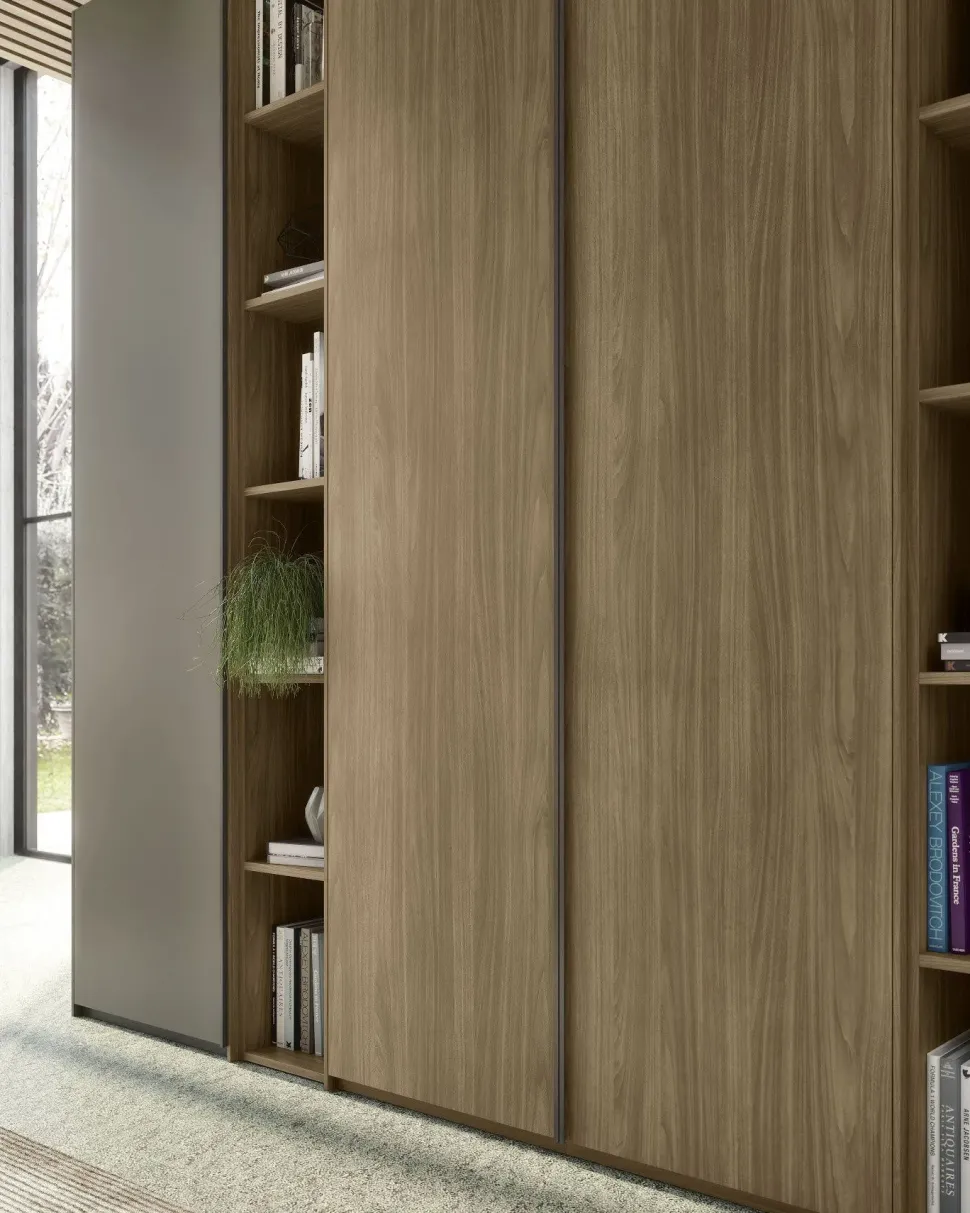 Camera da letto S75 Camera moderna a prezzo scontato in laccato opaco