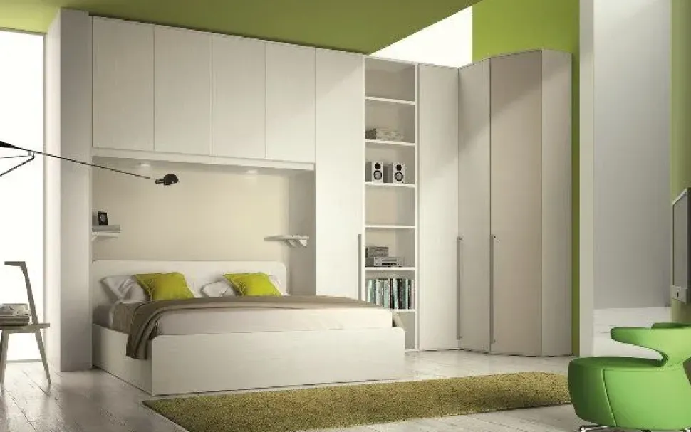 Camera da letto San martino mobili Camera a ponte a prezzo ribassato in laminato