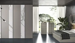 Camera da letto Siloma Air a prezzo ribassato in laminato