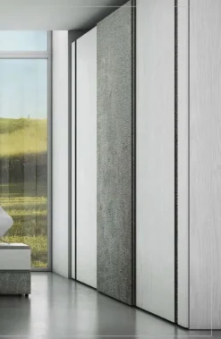 Camera da letto Silver 5 Collezione esclusiva in laminato a prezzo Outlet