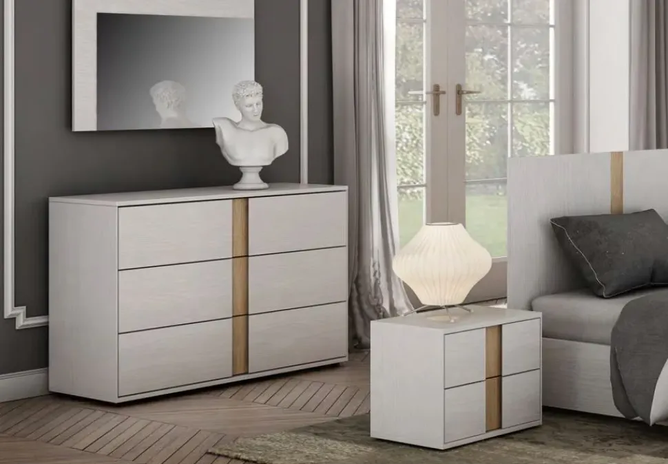 Camera da letto Silver 18 Collezione esclusiva in laminato a prezzo ribassato