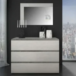 Camera da letto Silver 1 Collezione esclusiva in laminato in Offerta Outlet