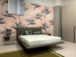 Camera da letto Sogno Colombini casa in laccato opaco in Offerta Outlet