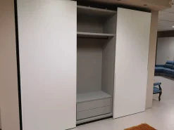 Camera da letto Spillo -sipario - spazio Pianca in legno a prezzo scontato