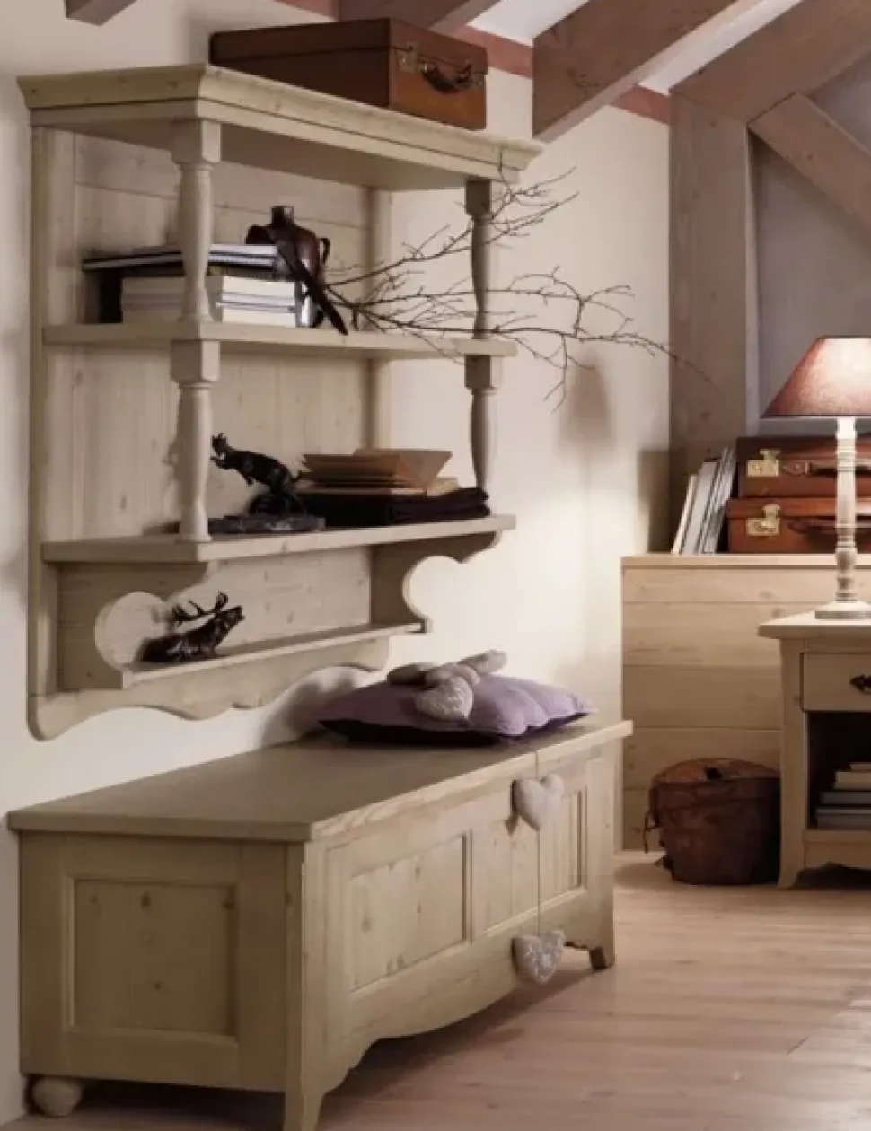 Camera da letto Tabia' Scandola in legno a prezzo ribassato