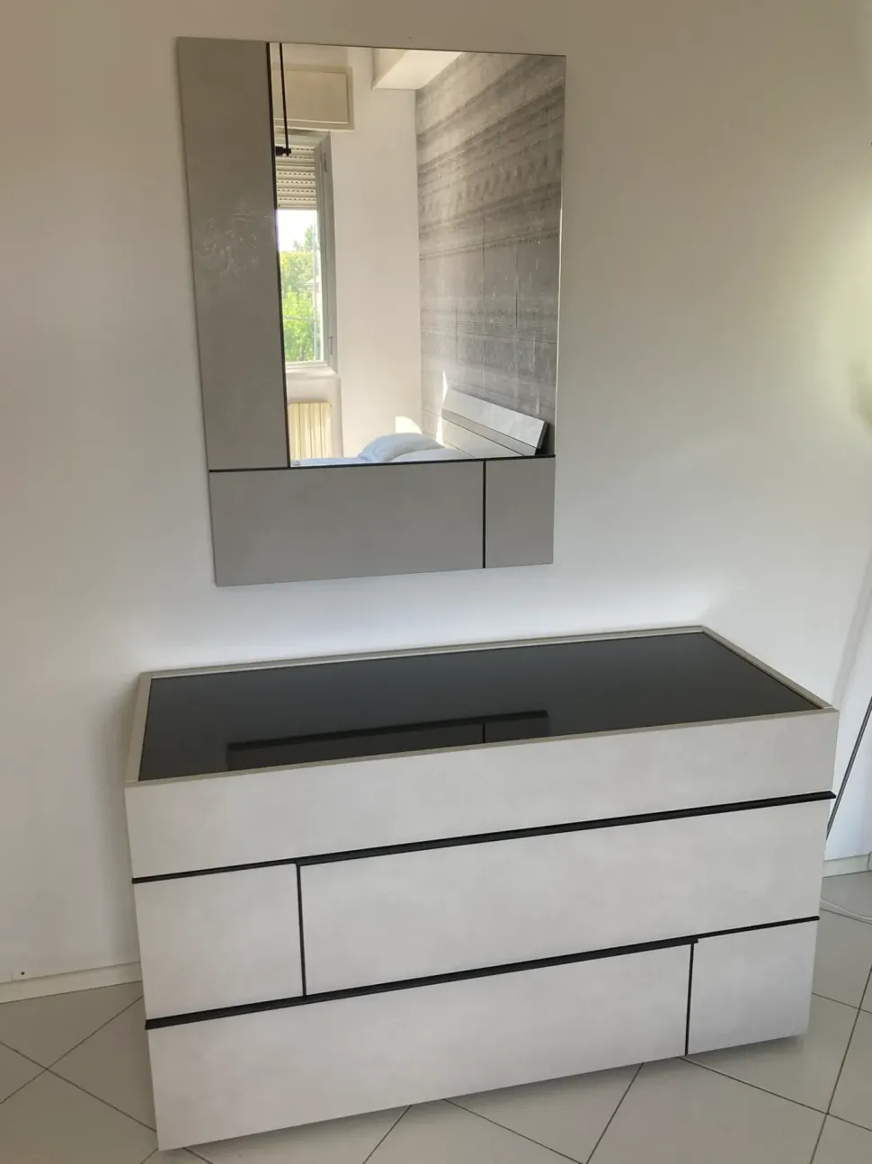 Camera da letto Tomasella Gruppo letto joker a prezzo ribassato in laminato