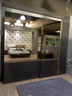 Camera da letto Two Fazzini in legno a prezzo ribassato