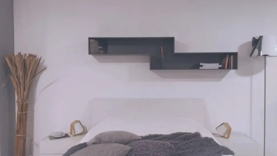 Camera da letto Viki Maronese acf in laminato a prezzo scontato