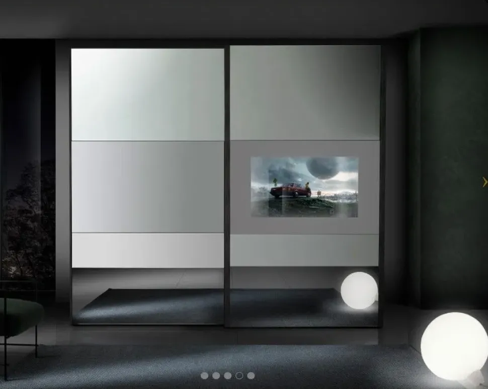 Camera da letto Vogue glass Artigianale OFFERTA OUTLET