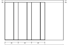 Camera da letto Vq307 Imab in laminato a prezzo ribassato