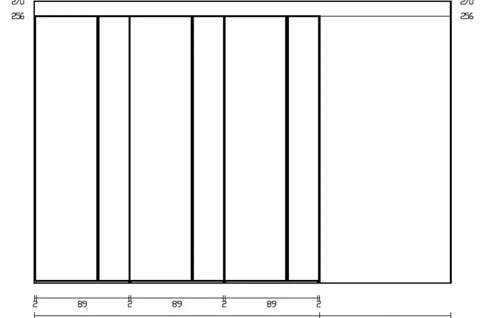 Camera da letto Vq307 Imab in laminato a prezzo ribassato