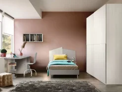 Cameretta 06 Artigianale con letto a terra scontata