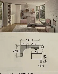 CAMERETTA 129 Zg mobili a PREZZI OUTLET