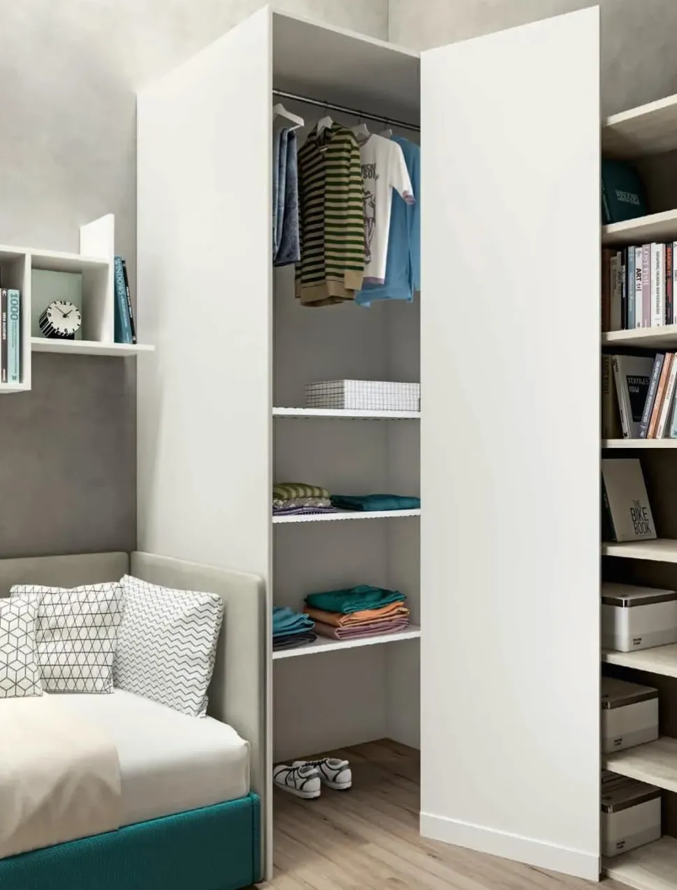 Cameretta 125 Zg mobili in laccato opaco a prezzo scontato