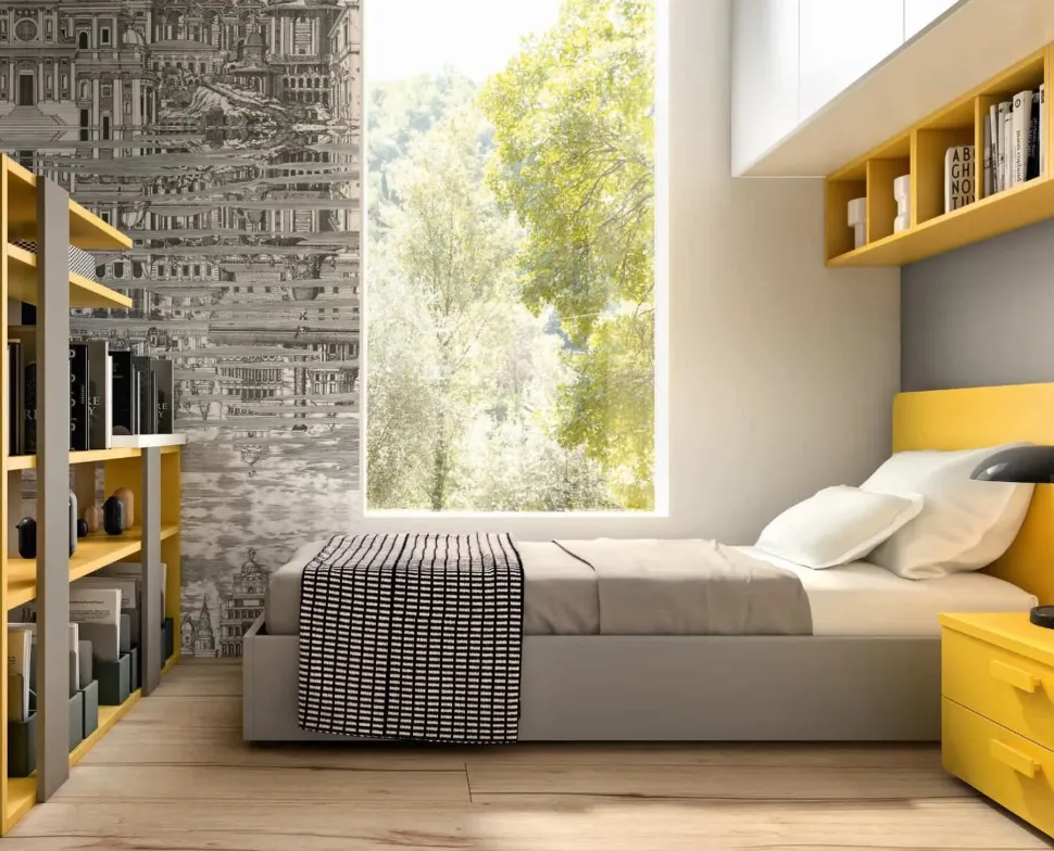 Cameretta 124 Zg mobili letti a terra scontata