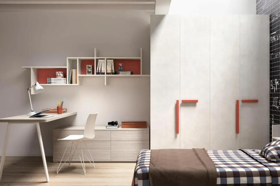 Cameretta 123 Zg mobili letti a terra scontata