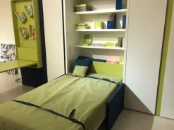 Cameretta Altea book 120 sofa Clei con letti a scomparsa in Offerta Outlet